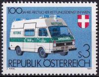Austria 1981 Stamps Red Cross Ambulance MNH